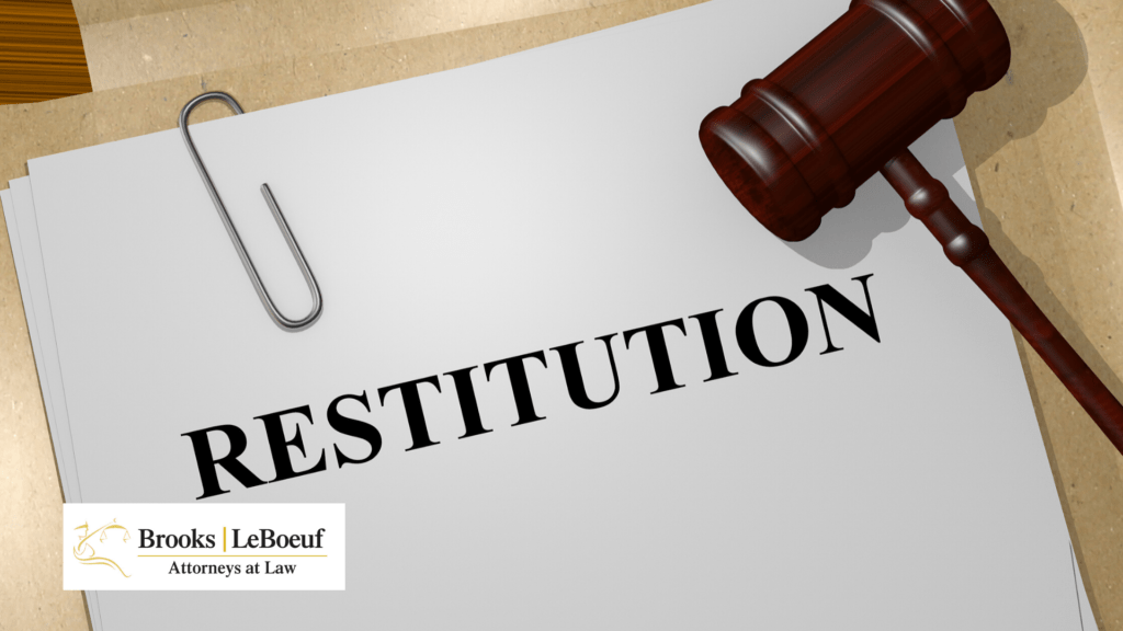 What Is Restitution and What Does It Mean for Crime Victims?